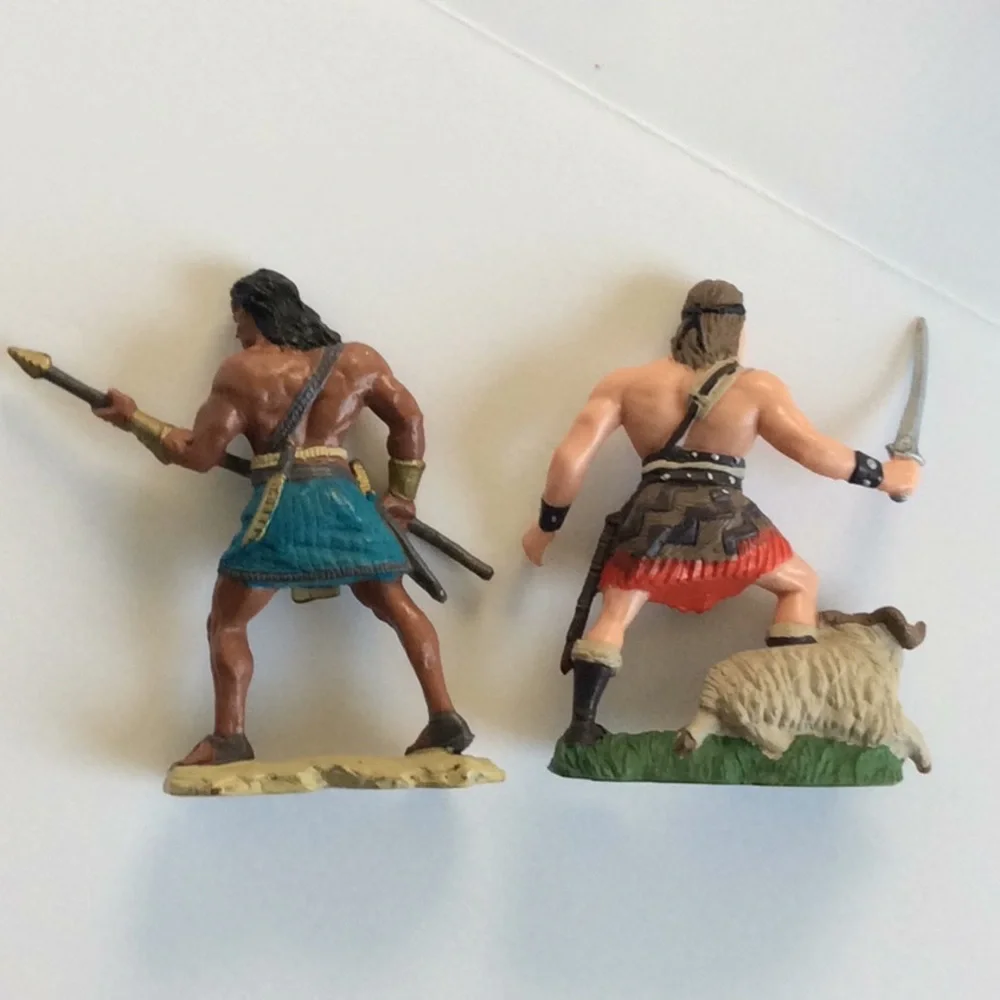 LDD Ammon native stripling warrior figures Vintage